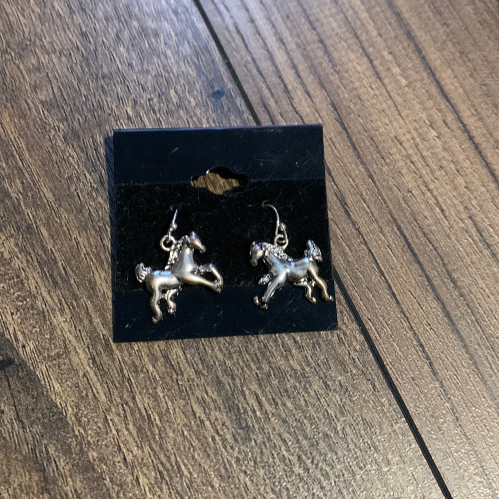 pony earrings